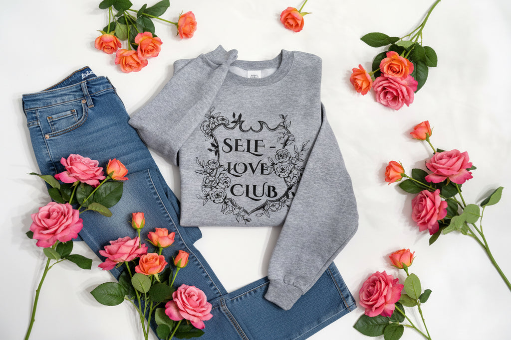 "Self-Love Club" Crewneck