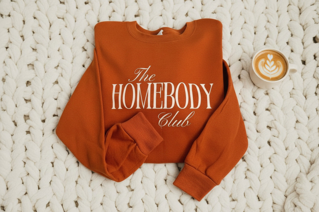 "The Homebody Club" Crewneck