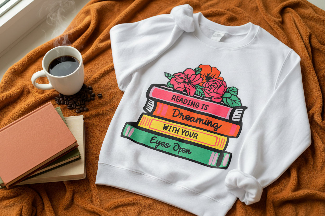 "Reading is Dreaming" Crewneck