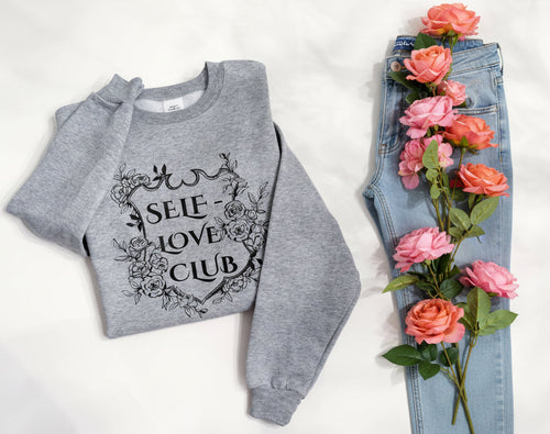 "Self-Love Club" Crewneck