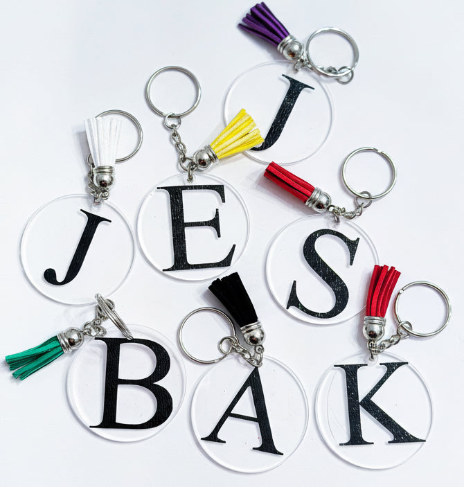 Initial Keychains